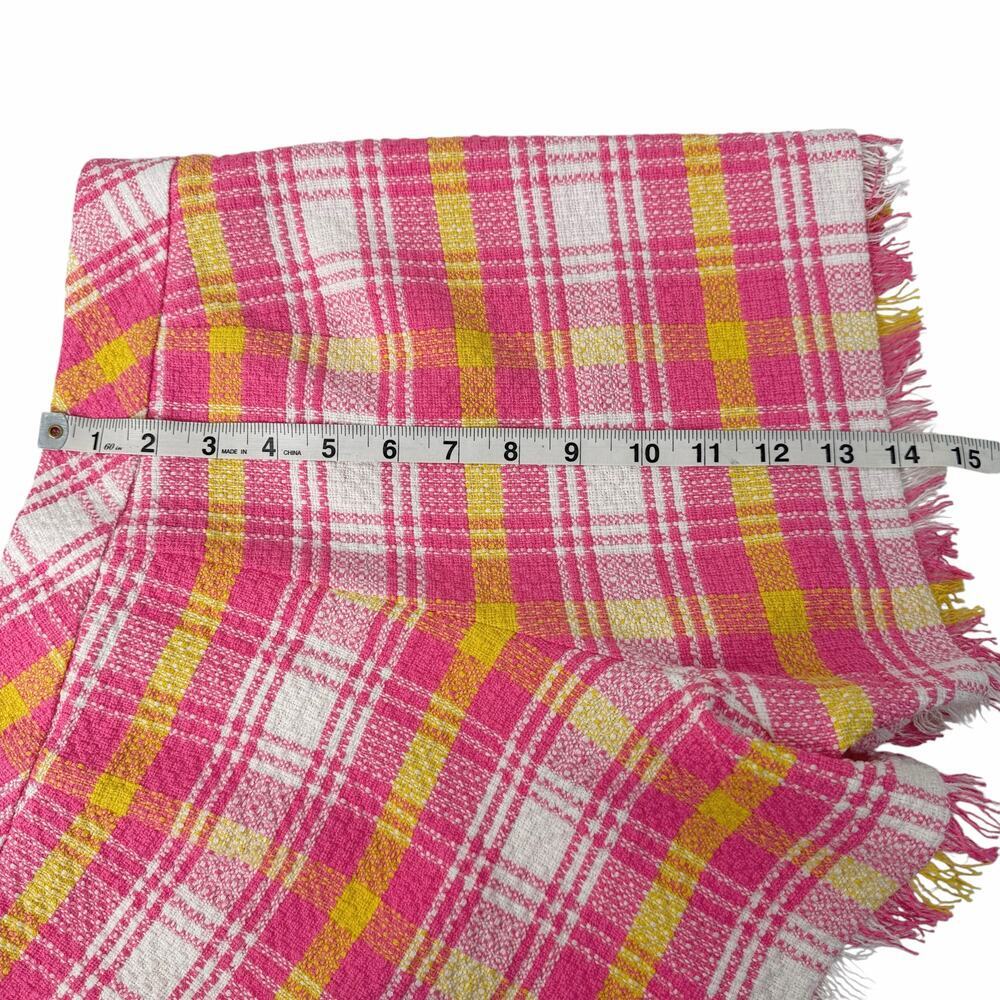 New Women’s Trina Turk Corbin 2 Plaid Tweed Shorts Size 6 - Picture 12 of 12